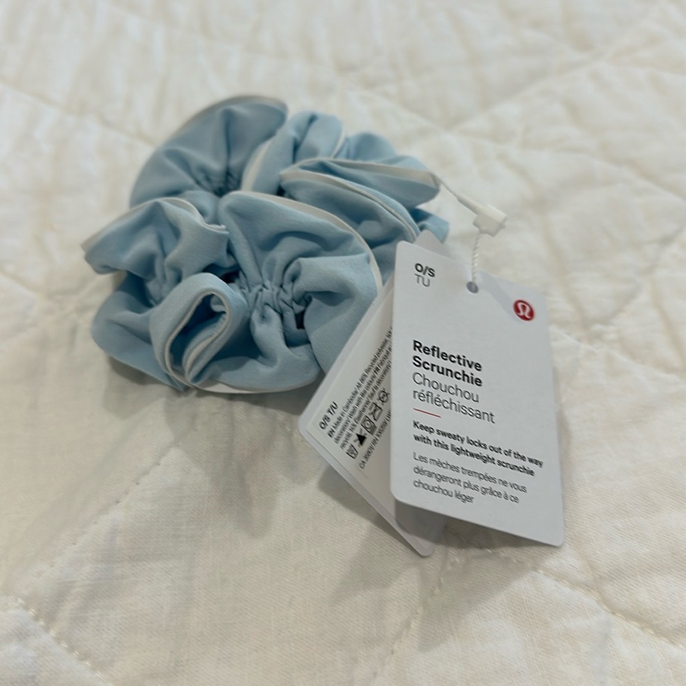 Lululemon reflective scrunchie